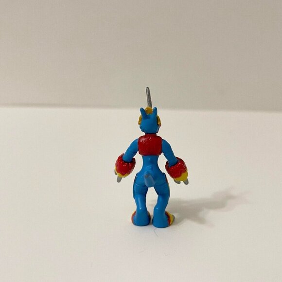 2000 Bandai Digimon Mini Figure Fladramon Flamedramon 2 Inch Digital Monsters - Picture 6 of 11